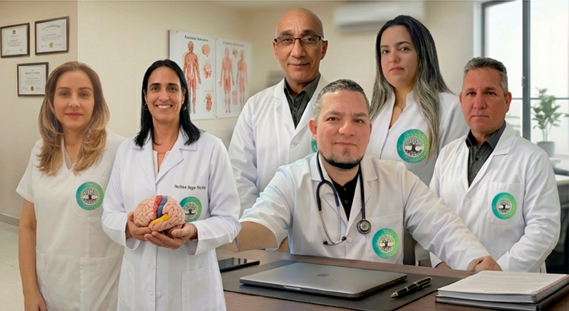 Equipo de 6 médicos profesionales de Raíces